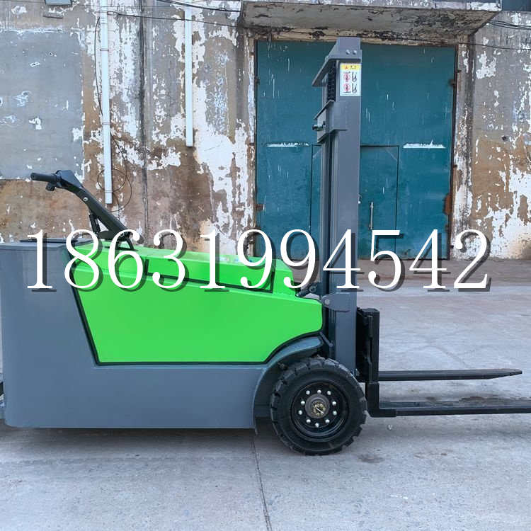 榆社县小型电动叉车1吨2吨步行站驾式电瓶堆高充电装卸车液压升降车铲车